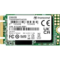 Transcend MTS430 256GB M.2 2242 SATAIII SSD with Dram Cache, Up to
